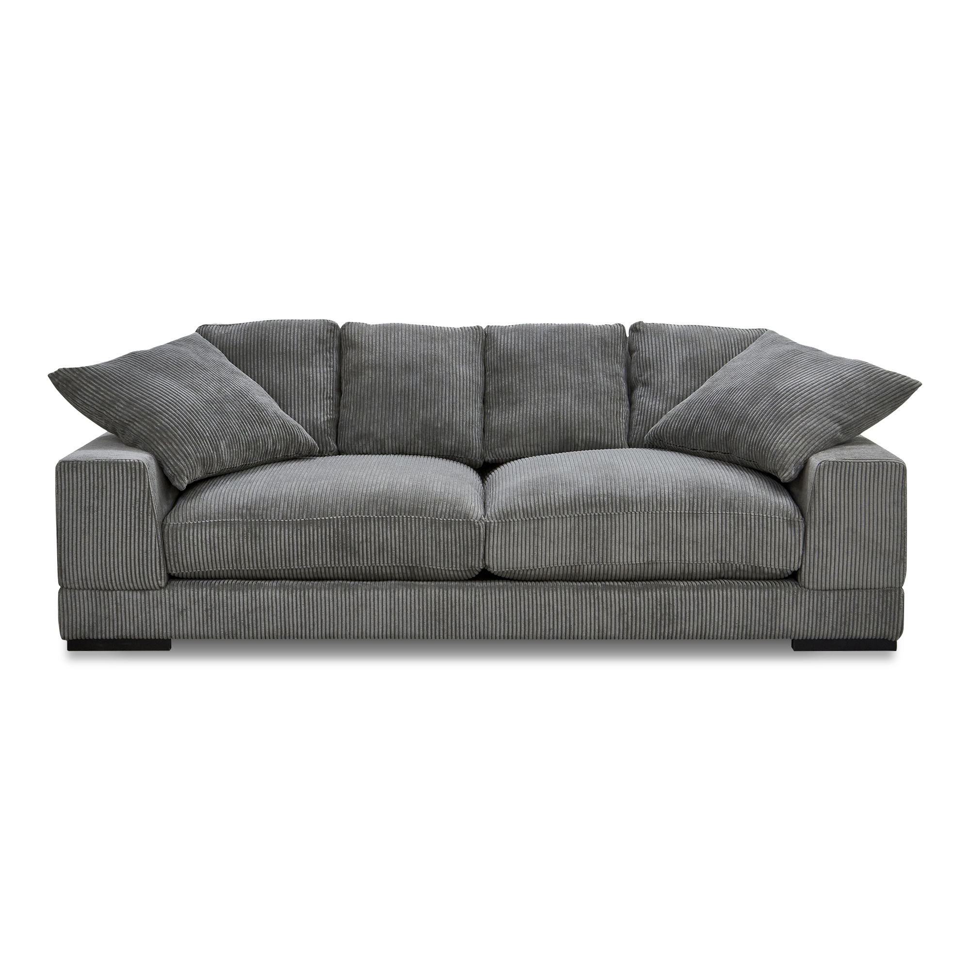 Plunge Sofa Charcoal large image 