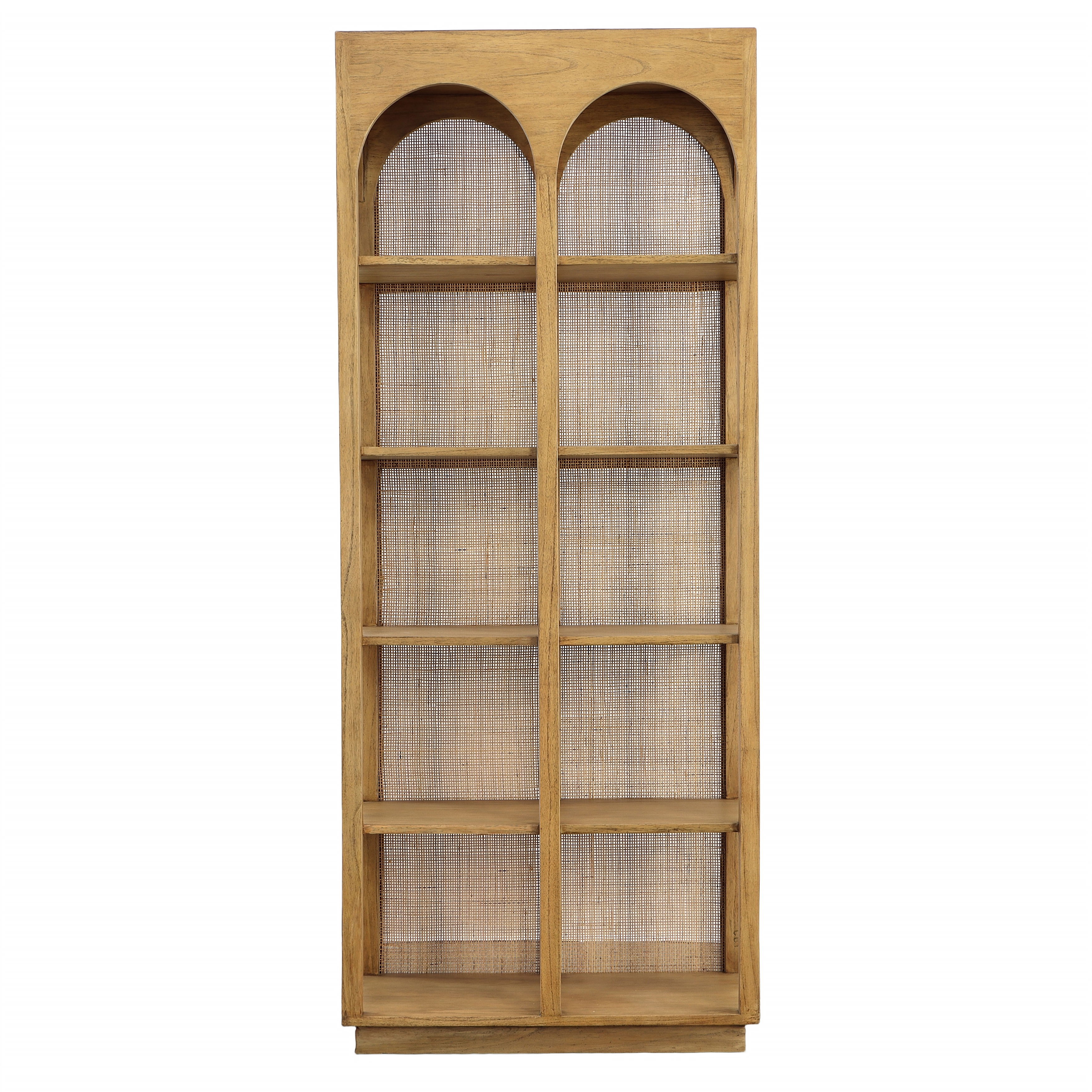 Leonardo Bookcase, Shelving & Bookcase by Dovetail, 32.28" width x 78" height x 17" depth View 2