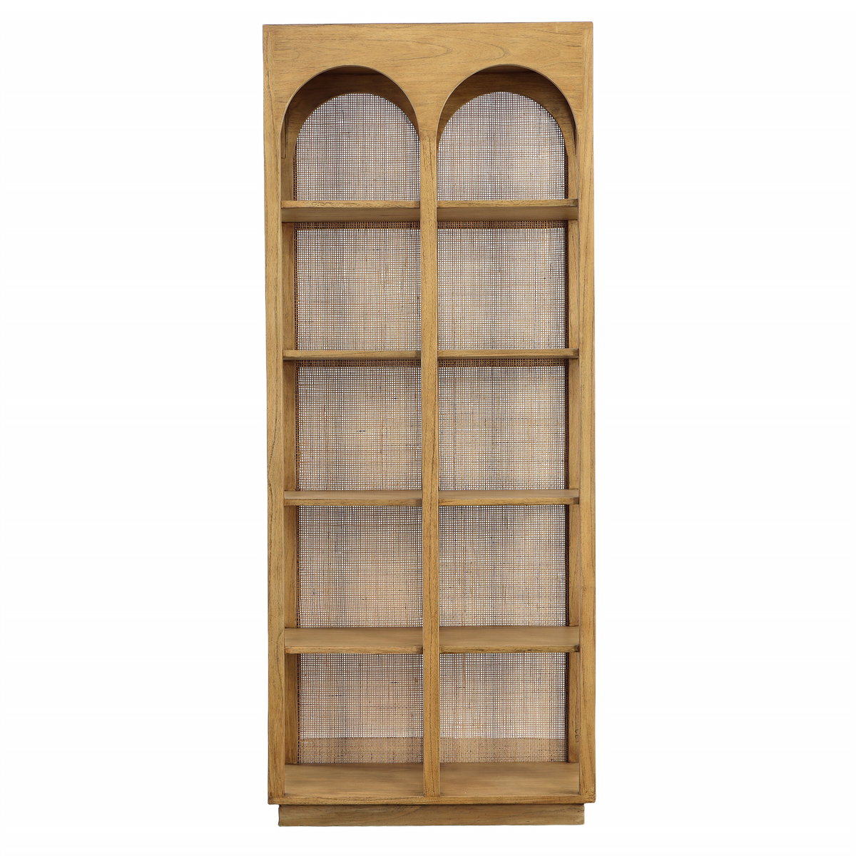 Leonardo Bookcase, Shelving & Bookcase by Dovetail, 32.28" width x 78" height x 17" depth View 2