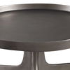 Kenna Nickel Accent Table, Furniture by Uttermost, 16" width x 25" height x 16" depth thumbnail 4