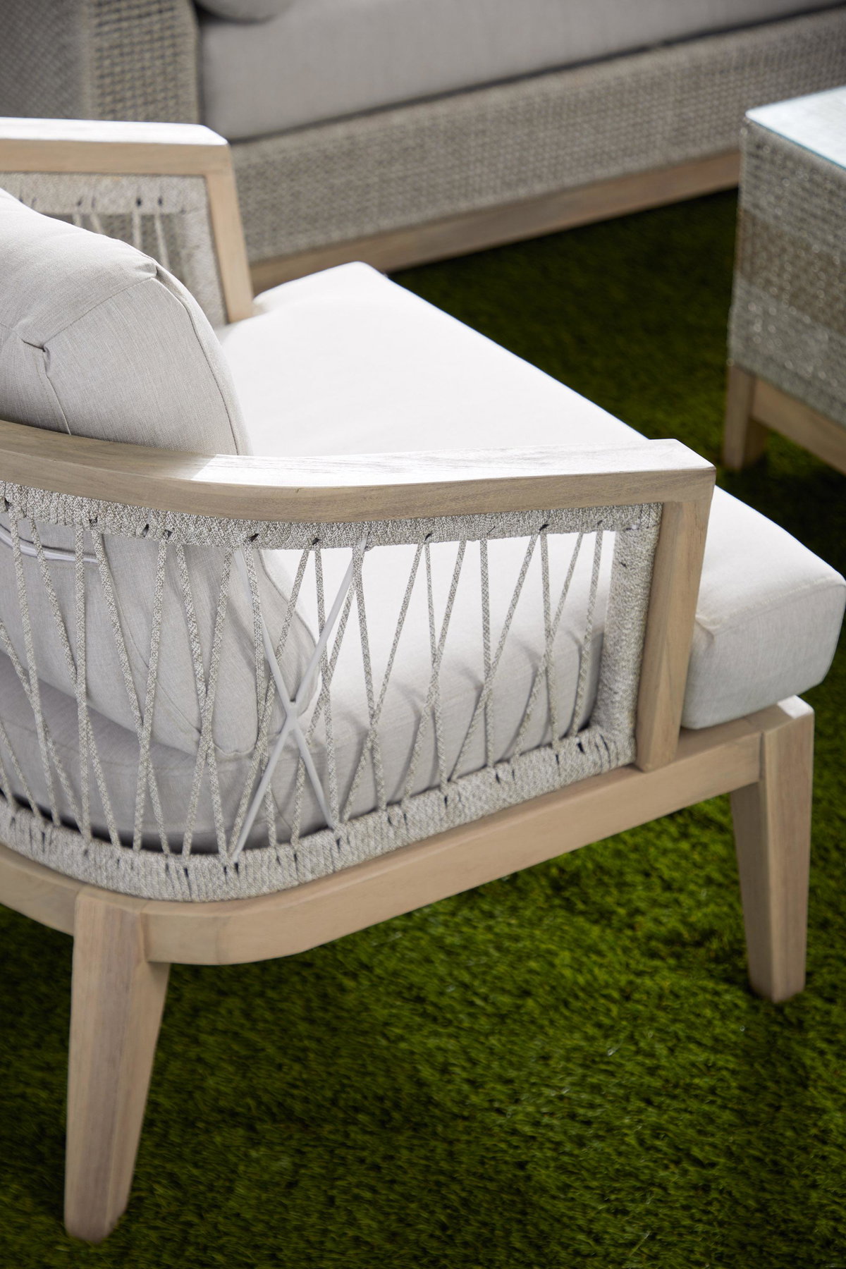 Web Outdoor Club Chair, Accent Chair by Essentials for Living, 30" width x 32" height x 30.5" depth View 11
