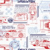Disney & Pixar Cars Schematic Red Wallpaper, by York Wall, 33' length x 1'8.5" width x 0.02" depth thumbnail