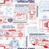 Disney & Pixar Cars Schematic Red Wallpaper thumbnail 0