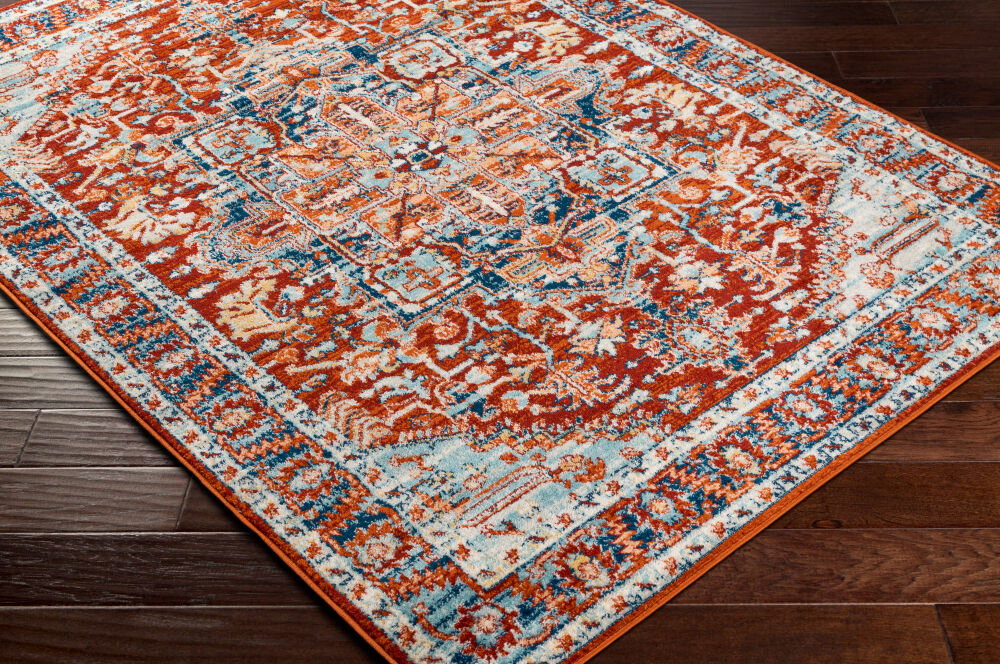 Tevazu Machine Woven Rug, by Surya, 10'0.08" length x 7'10.49" width