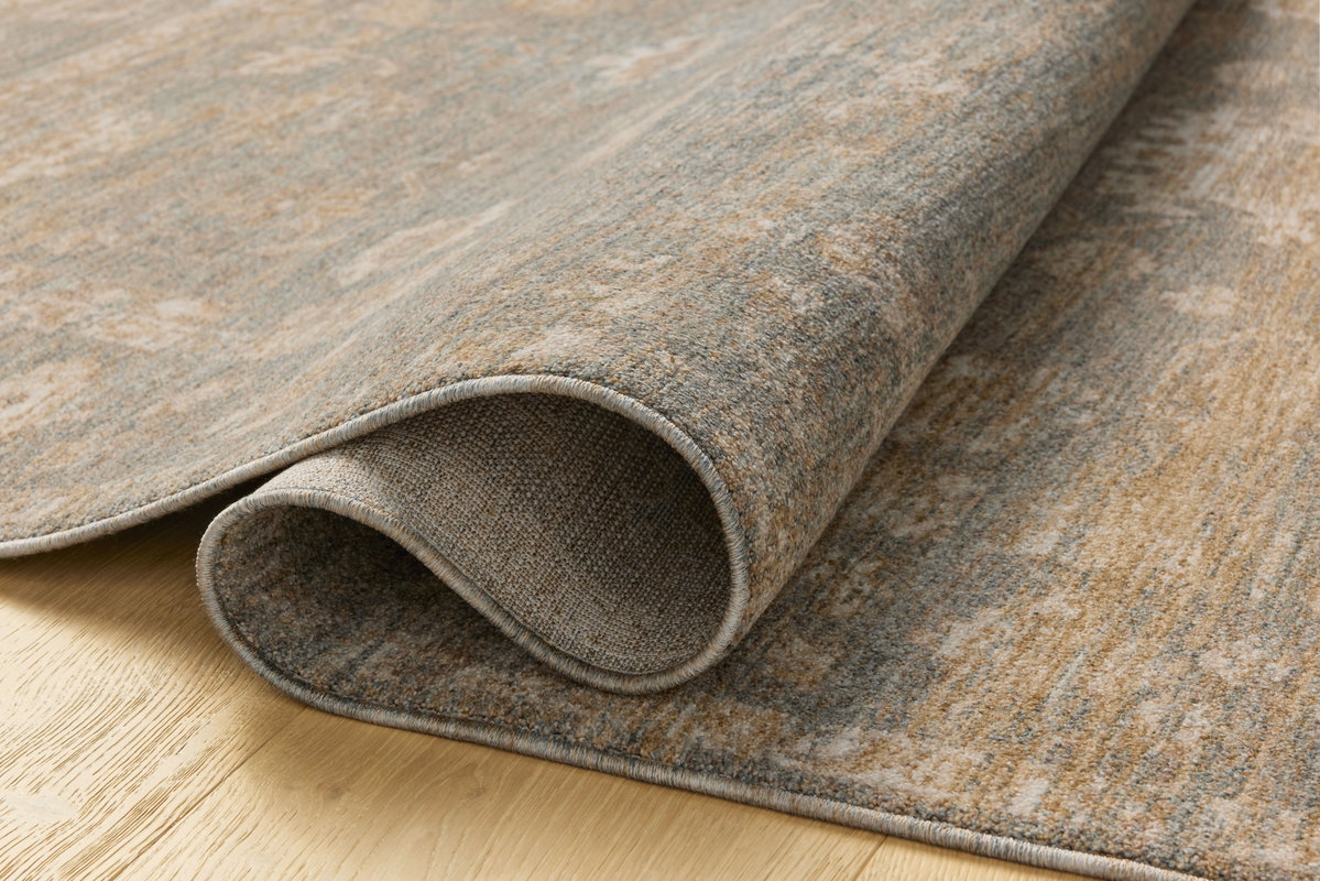 Chris Loves Julia x Loloi Louisa Rug, 5'3" length x 5'3" width View 6