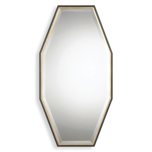 Savion Gold Octagon Mirror