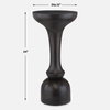 Gambit Hourglass Accent Table, Side & End Table by Uttermost, 12" width x 24" height x 12" depth thumbnail 3