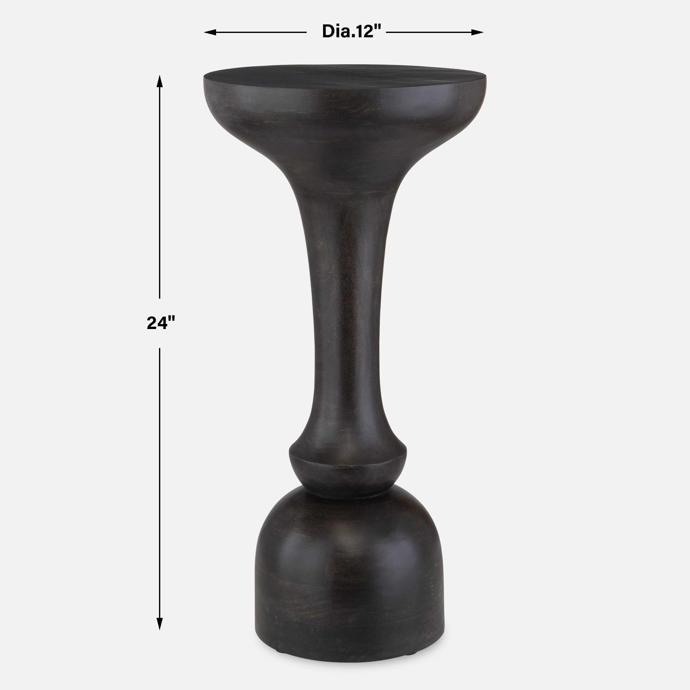 Gambit Hourglass Accent Table large image 