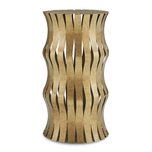 Arida Aged Gold Accent Table