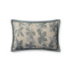 Brigette Romanek x Loloi Blue Pillow, Decorative Pillow, 13" length x 21" width thumbnail 1