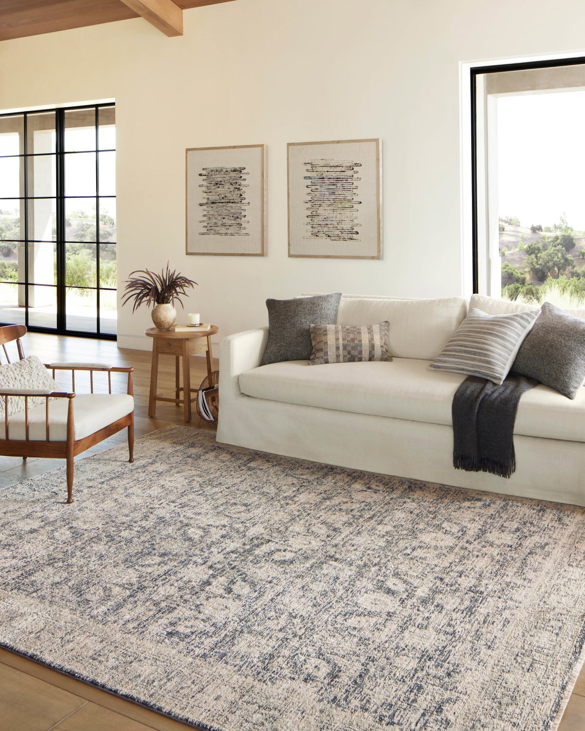 Amber Lewis x Loloi Alie Rug, 2'7" length x 12' width View 3
