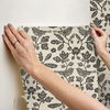 Sparrow & Oak Linen & Charcoal Peel & Stick Wallpaper thumbnail 6