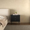 Reagan Nightstand Black, by Moe's Home, 25" width x 24.25" height x 18.5" depth thumbnail 11