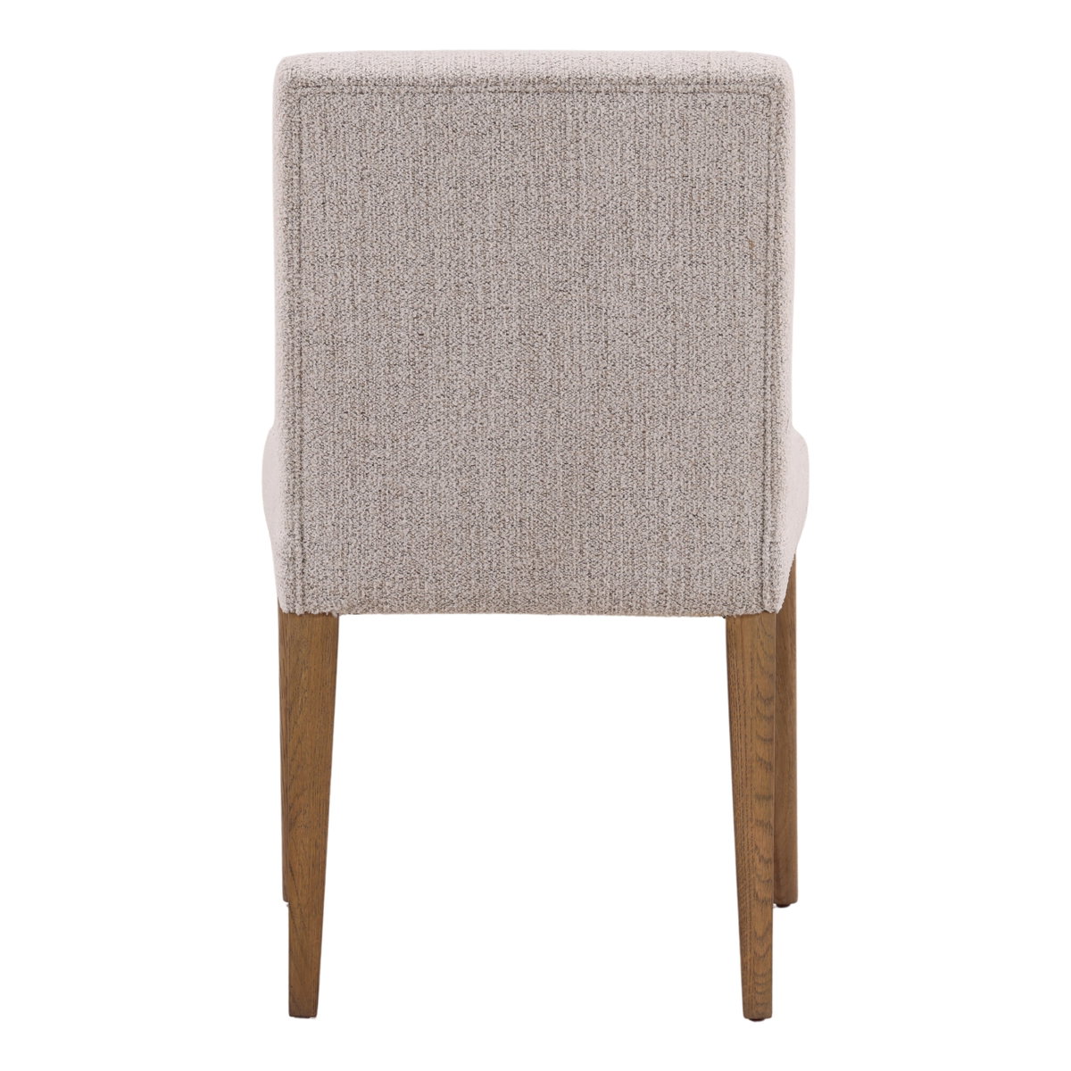 Larkin Dining Chair Set of 2 Taupe, by Dovetail, 20.5" width x 34.5" height x 26" depth View 4