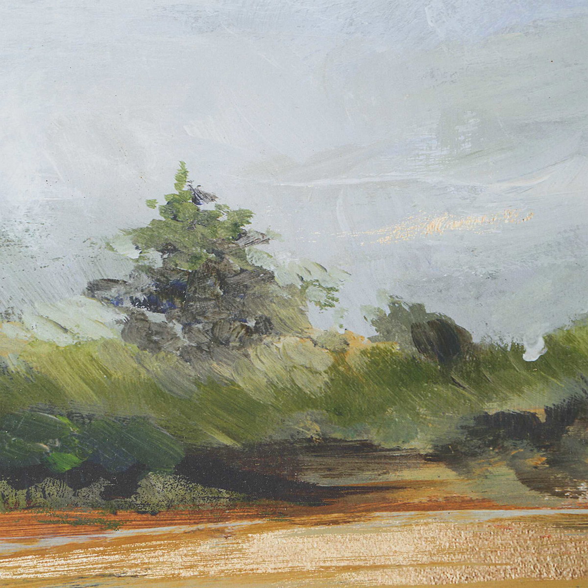 Whispering Cloudscapes Landscape Print, Art by Uttermost, 46" width x 46" height x 2" depth View 6