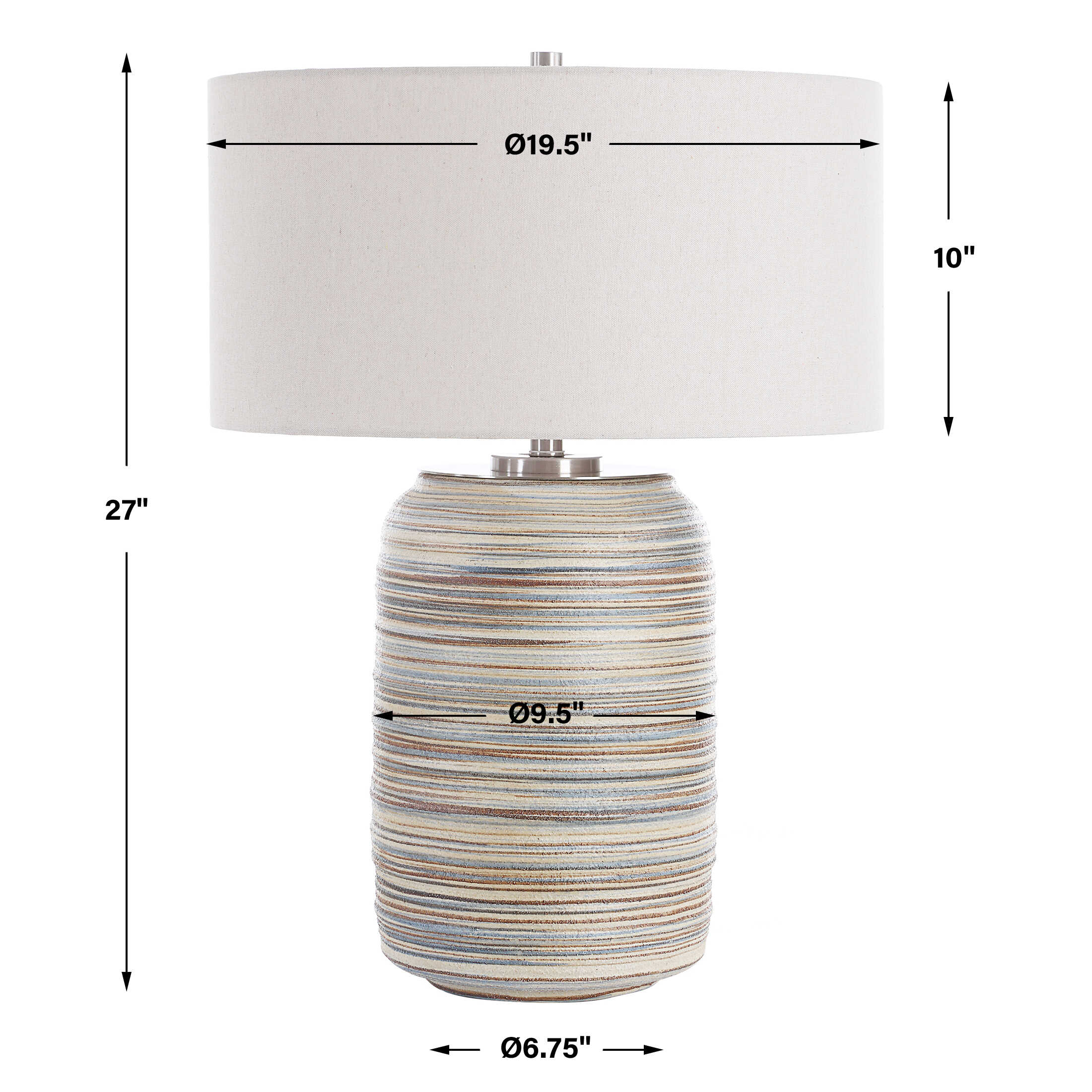Prospect Ceramic Large Table Lamp large image 