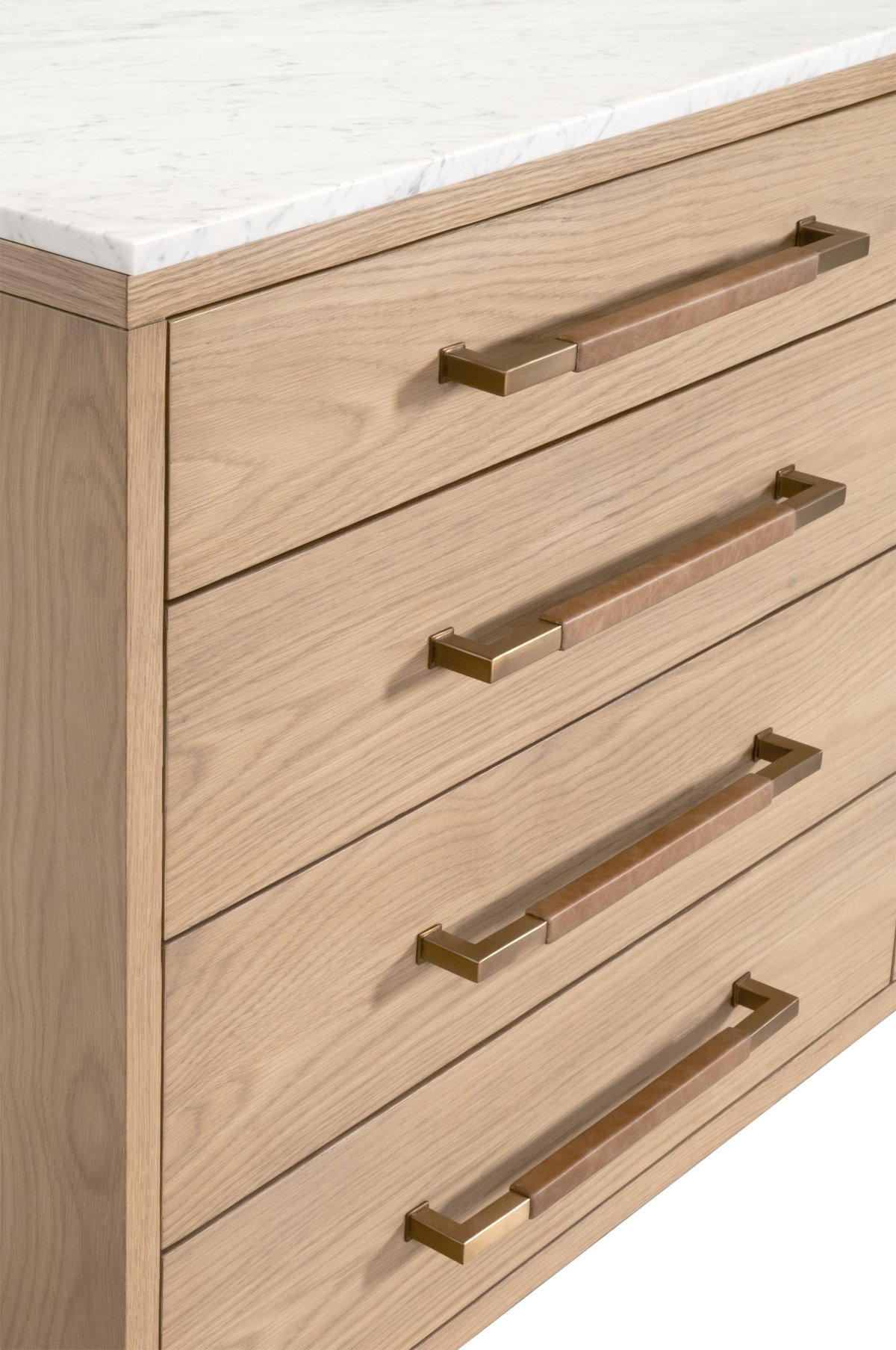 Cambria 8-Drawer Double Dresser, by Essentials for Living, 65" width x 36.25" height x 20" depth View 9