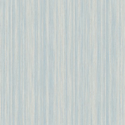 Soft Cascade Blue & Silver Wallpaper