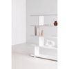 Miri Large Shelf White, Shelving & Bookcase by Moe's Home, 63" width x 63" height x 11" depth thumbnail 5