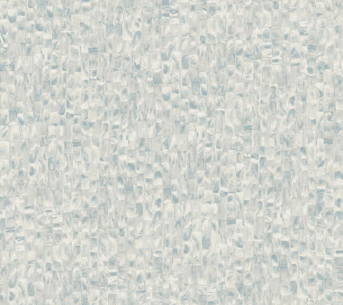 Mother Of Pearl Grey & Blue Peel & Stick Wallpaper