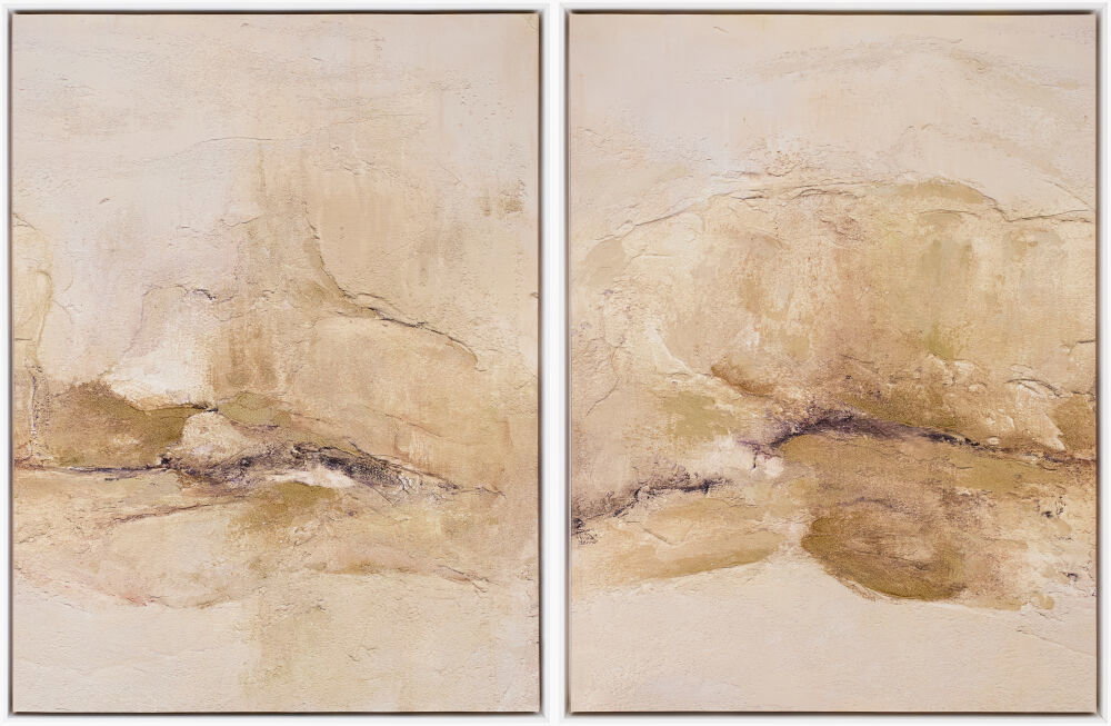 Sand Mountain Framed Art, Painting by Surya, 24" width x 32" height