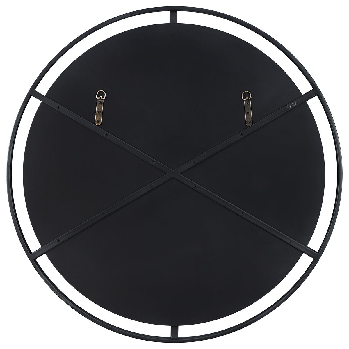 Cashel Round Iron Mirror, by Uttermost, 34" width x 34" height x 1.25" depth View 7