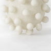 Malo  Cream Resin Large Sphere Decorative Object, by Mercana, 5.91" length x 5.91" width x 5.91" height thumbnail 6