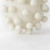 Malo  Cream Resin Large Sphere Decorative Object, by Mercana, 5.91" length x 5.91" width x 5.91" height thumbnail 7