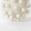Malo  Cream Resin Large Sphere Decorative Object, by Mercana, 5.91" length x 5.91" width x 5.91" height thumbnail 8