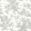 Campagne Toile Grey Wallpaper, by York Wall, 33' length x 1'8.5" width x 0.02" depth thumbnail 1