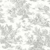 Campagne Toile Grey Wallpaper, by York Wall, 33' length x 1'8.5" width x 0.02" depth thumbnail 2