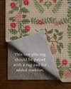 Rifle Paper Co. x Loloi Orchard Rug, 1'6" length x 1'6" width thumbnail 8