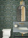 Wildwood Hunter Green Wallpaper thumbnail 1