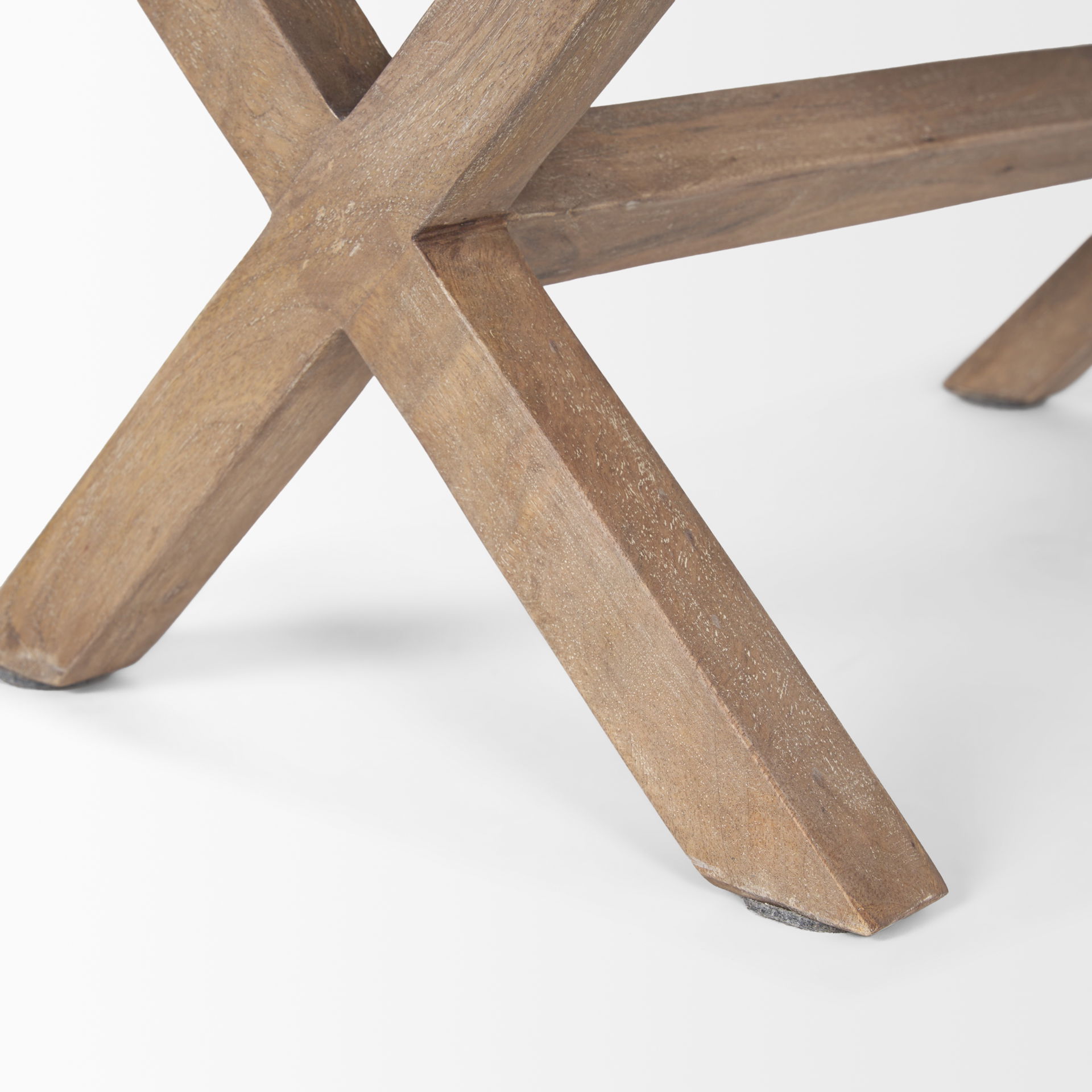 Solis 50L x 16W Brown Base Upholstered Beige/Black Stripe Seat Accent Bench large image 