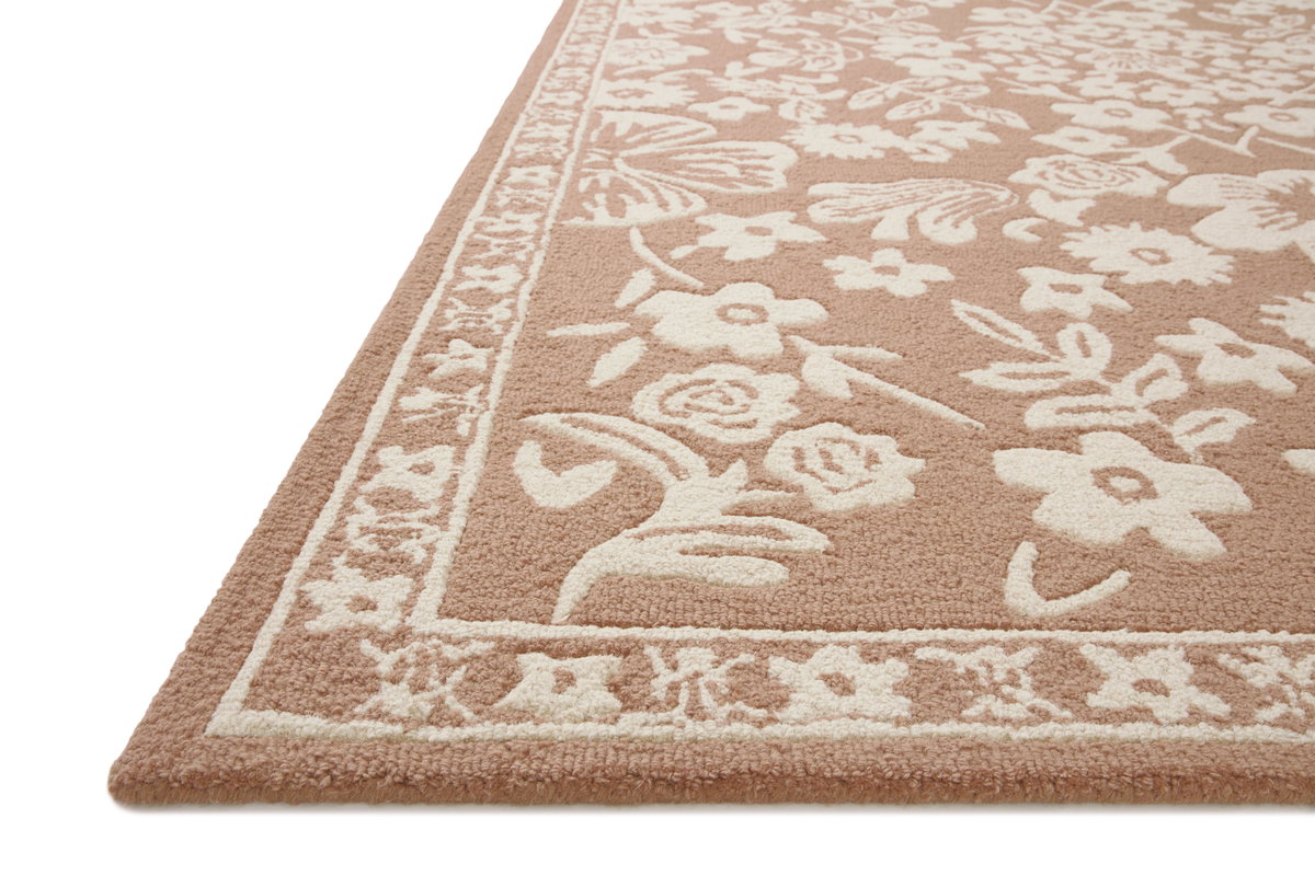 Rifle Paper Co. x Loloi Arboretum Rug, 1'6" length x 1'6" width View 2