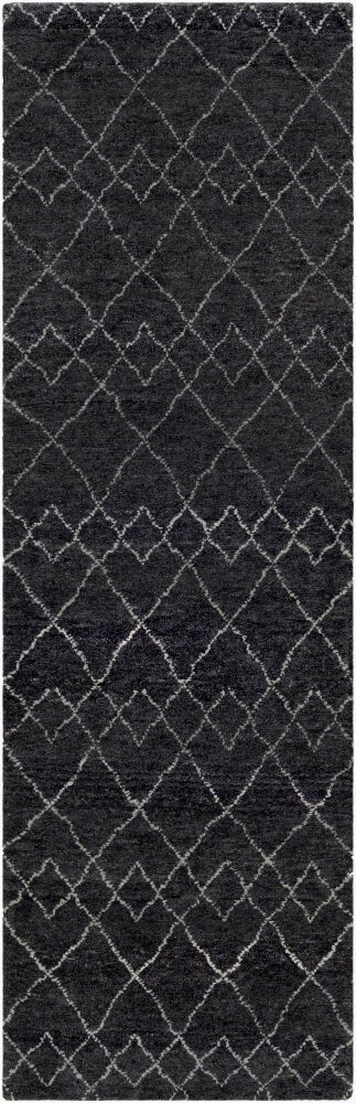 Zara Handmade Rug, by Surya, 8' length x 2'6" width