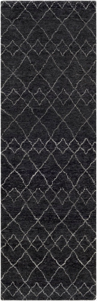 Zara Handmade Rug, by Surya, 8' length x 2'6" width