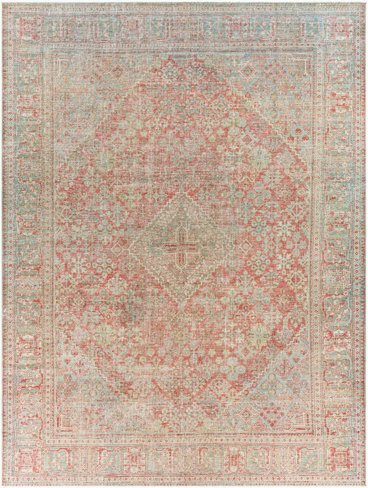Antique One of a Kind Handmade Rug, by Surya, 11'5" length x 8'7" width