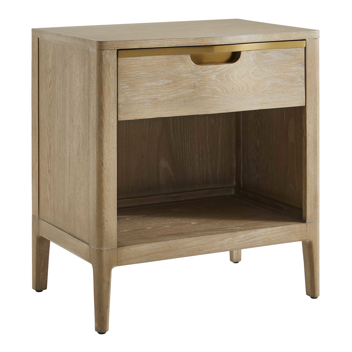 Tabi Natural Wood Side Table, Side & End Table by Uttermost, 26" width x 28" height x 18" depth View 4