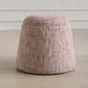 Gumdrop Confetti Chenille Ottoman, by Uttermost, 18.5" width x 17" height x 18.5" depth thumbnail 2