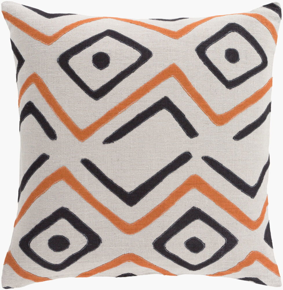 Nairobi Lumbar Pillow Down, Decorative Pillow by Surya, 13" length x 19" width