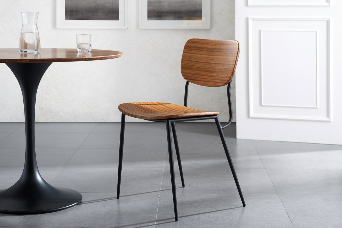 Soho 36' Round Table, Amber, Dining Table by Greenington, 36" length x 36" width x 28.75" height View 6