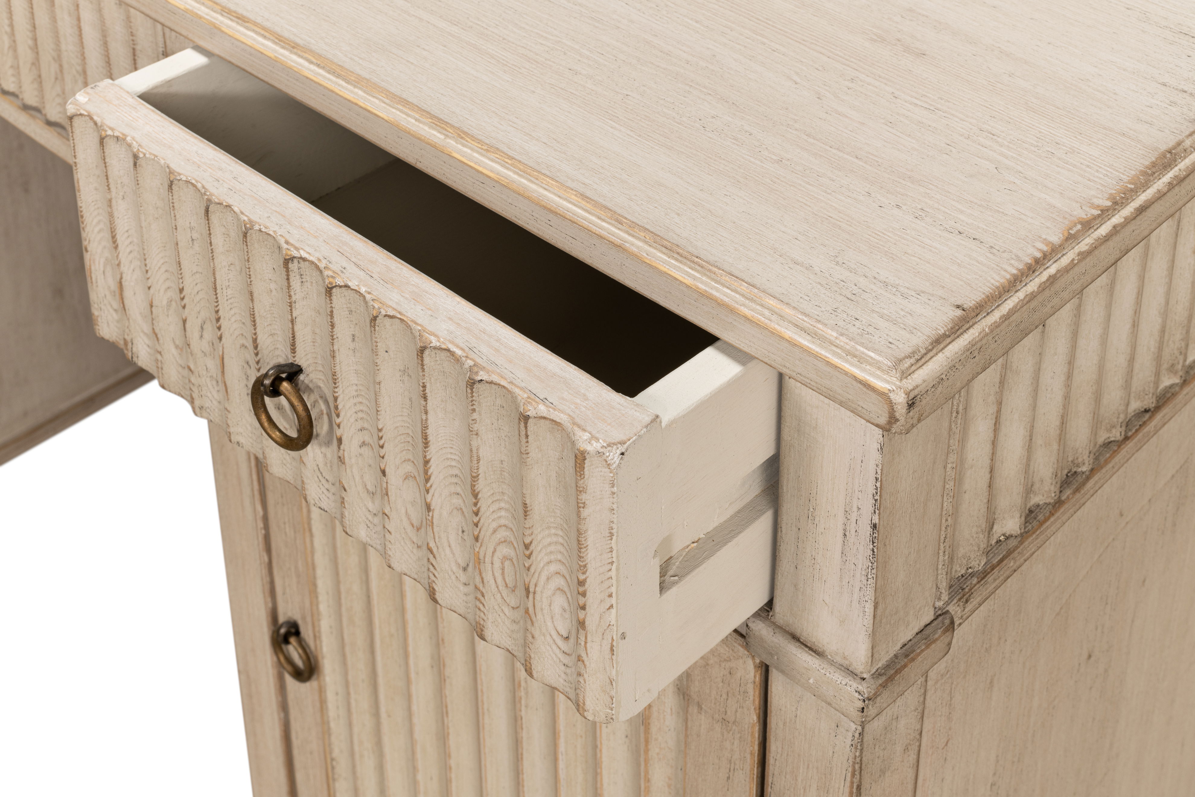 Inspire Desk  Stone Grey large image 