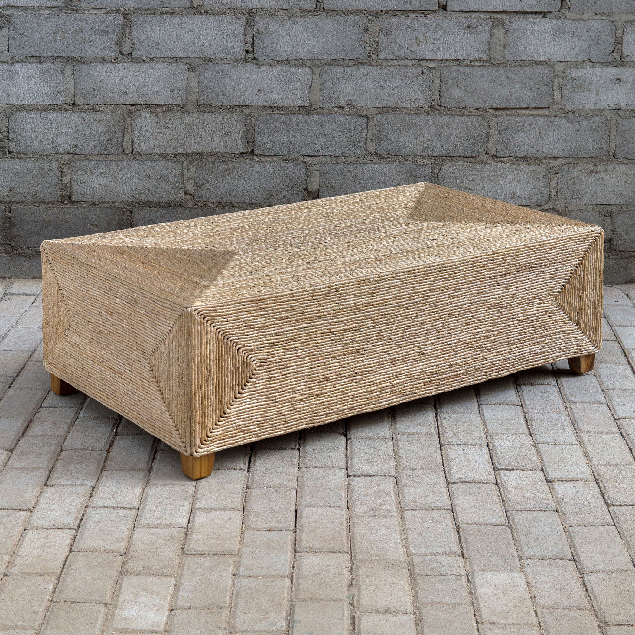 Rora Woven Coffee Table large image 