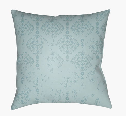 Moody Damask Accent Pillow