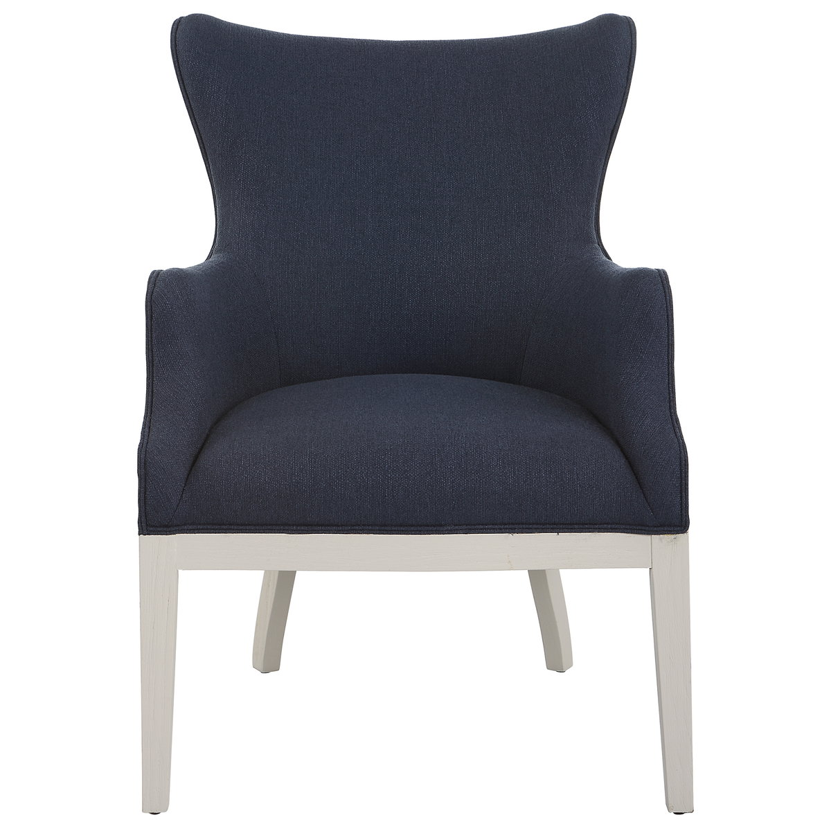 Gordonston Blue Fabric Accent Chair, by Uttermost, 27" width x 39.5" height x 31" depth View 1