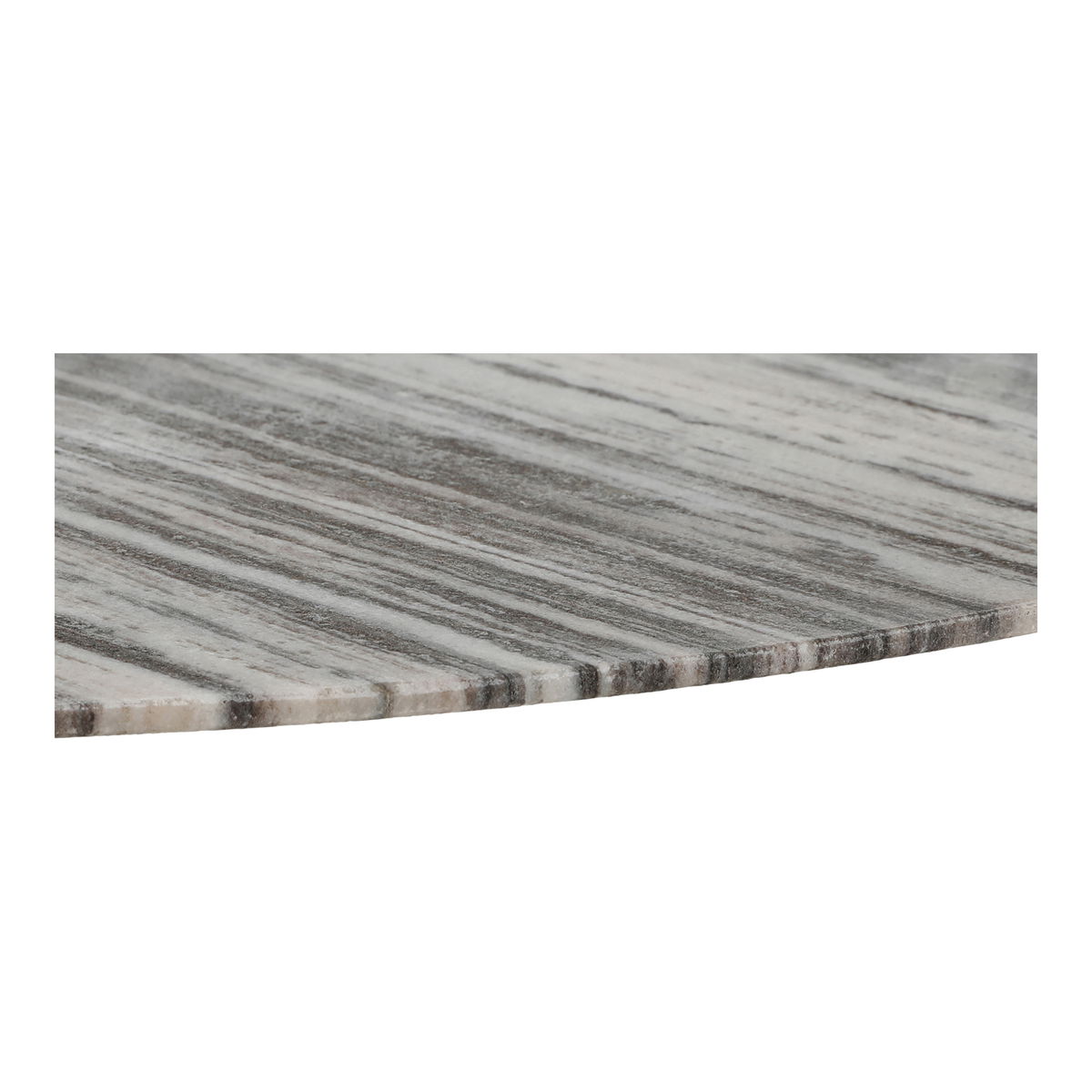 Nyles Marble Dining Table, by Moe's Home, 39" width x 30" height x 39" depth View 3