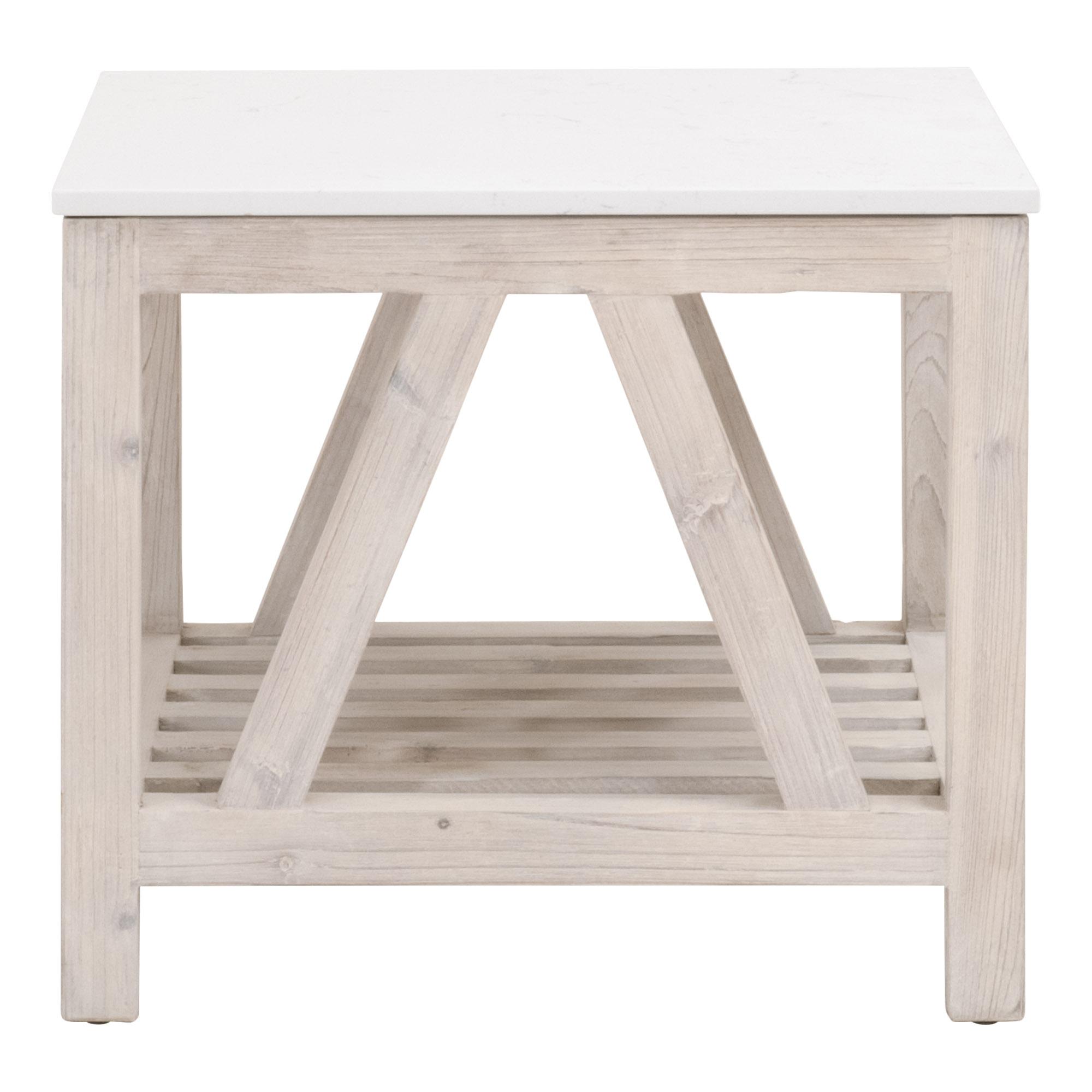 Spruce End Table, Side & End Table by Essentials for Living, 24.75" width x 21.25" height x 24.75" depth View 3