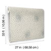 Petite Leaves Beige & Silver Wallpaper thumbnail 5