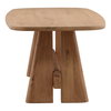 Heston Dining Table Light Natural 84', by Dovetail, 84" width x 30.2" height x 39.5" depth thumbnail 3